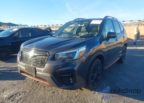 2021 Subaru Forester Sport from USA, damaged, VIN JF2SKARC3MH542627